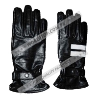 Leather & cotton Gloves