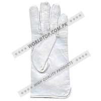 Leather & cotton Gloves